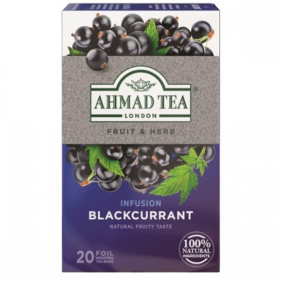 Ahmad Tea Černý rybíz 20 x 1,8 g