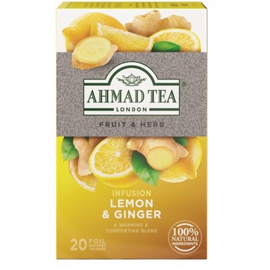 Ahmad Tea Citron a zázvor 20 x 2 g
