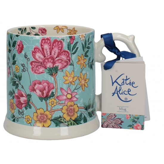 Creative Tops Katie Alice Eastern Flora Porcelánový hrnek modrý 350 ml