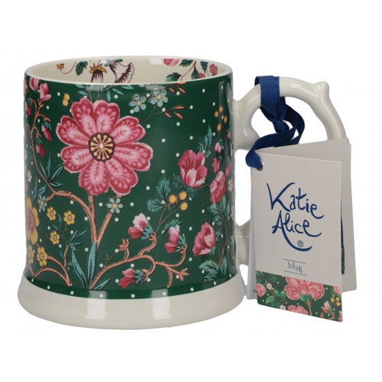 Creative Tops Katie Alice Eastern Flora Porcelánový hrnek zelený 350 ml