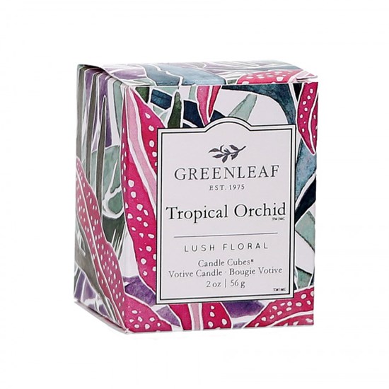 Greenleaf Tropical Orchid Votivní svíčka 56 g