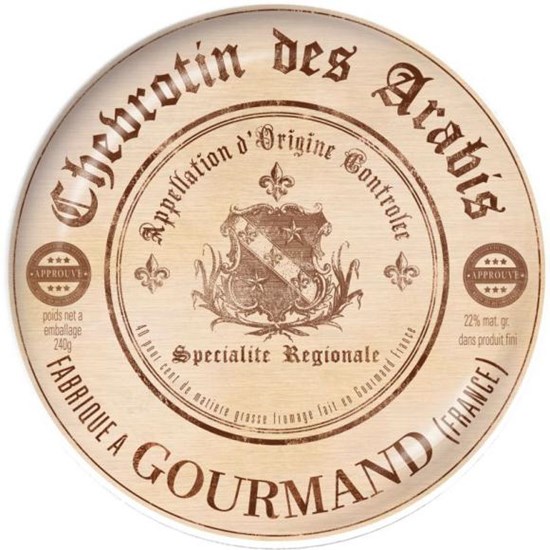 Creative Tops Gourmet Cheese Melaminový talíř 37,5 cm