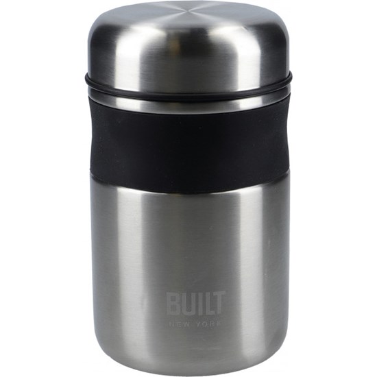 Kitchen Craft Built Dvouplášťová láhev stříbrná 490 ml