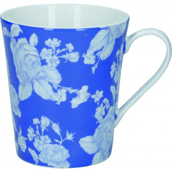 Kitchen Craft Mikasa Hampton Porcelánový hrnek modrý 330 ml