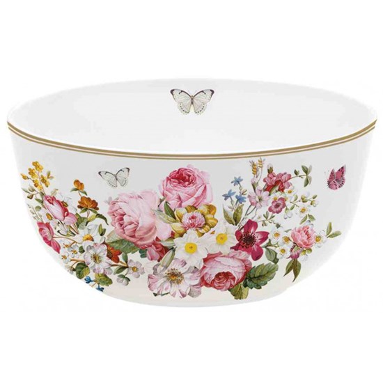 Easy Life Blooming Opulence Cream Porcelánová miska 14 cm