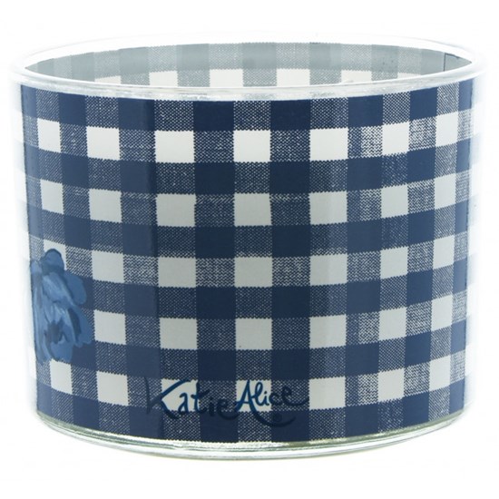 Candlelight Katie Alice Vintage Indigo Vonná svíčka ve skleněné dóze 11 x 8 cm