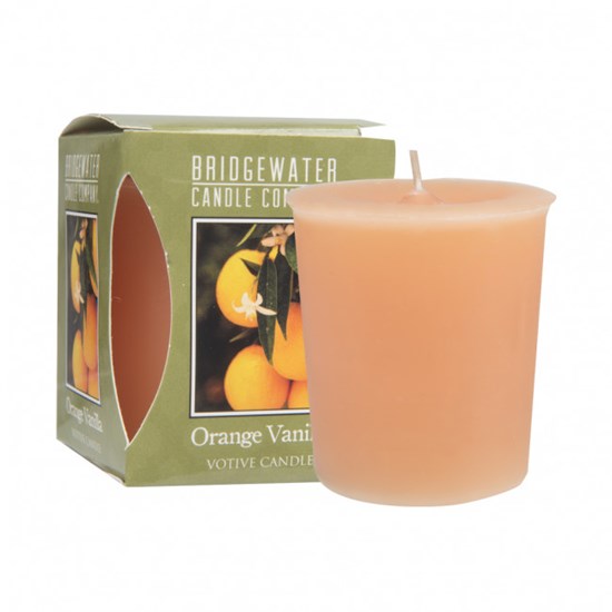 Bridgewater Candle Company Orange Vanilla Votivní vonná svíčka 56 g
