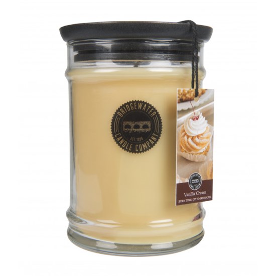 Bridgewater Candle Company Vanilla Cream Vonná svíčka skleněná dóza 524 g