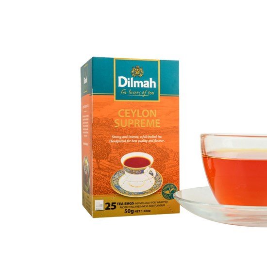 Dilmah Černý čaj Gourmet Ceylon Supreme Alu 25 x 2 g