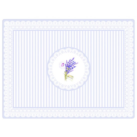 Easy Life Lavender Field Korkové prostírání 40 x 30 cm