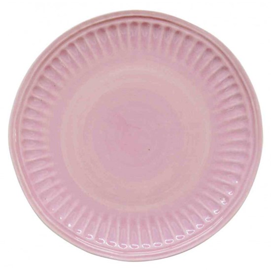 Easy Life Abitare Porcelánový dezertní talíř světle růžový 19 cm