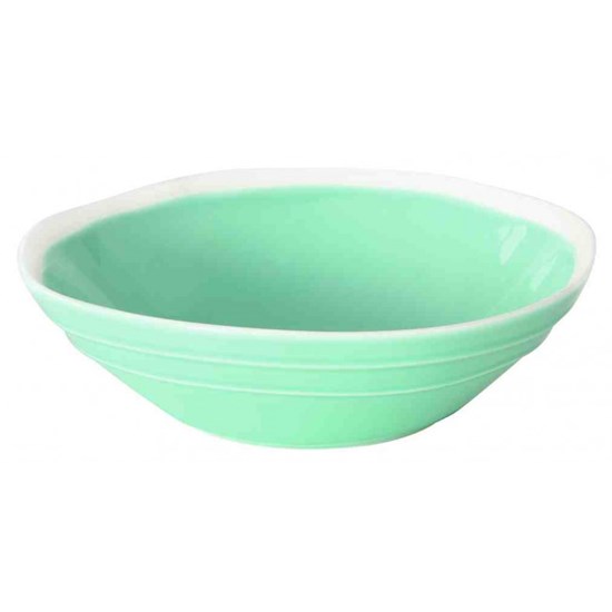 Easy Life Abitare Porcelánový polévkový talíř mentolový 18 cm