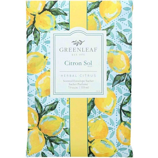 Greenleaf Citron Sol Vonný sáček 115 ml