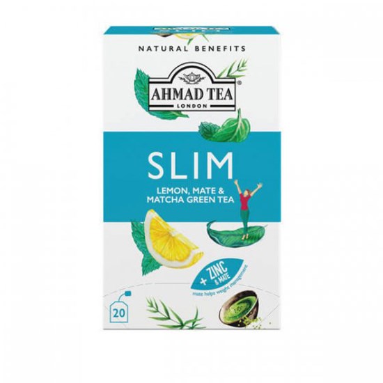 Ahmad Tea Slim Lemon Maté Matcha & Green Tea 20 x 2 g