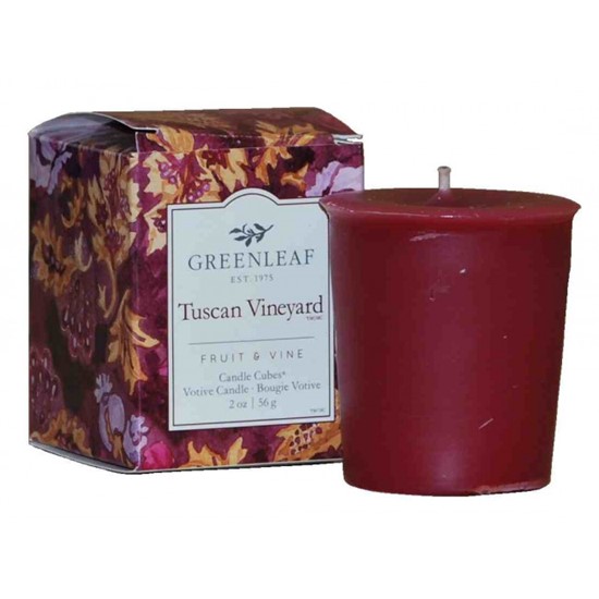 Greenleaf Tuscan Vineyard Votivní svíčka 56 g