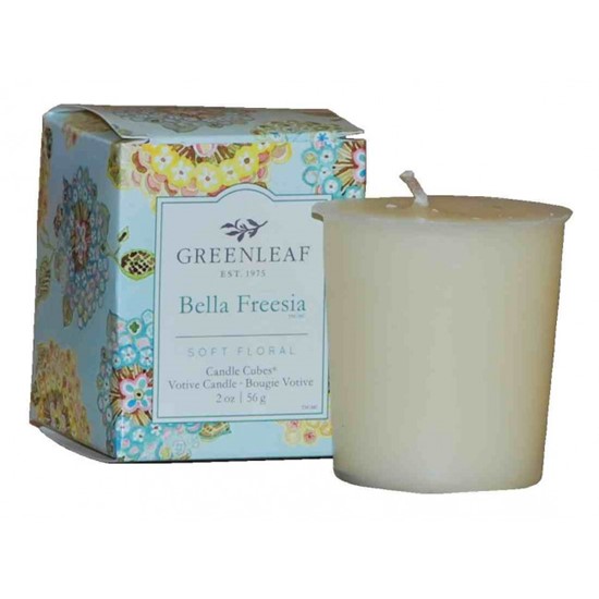Greenleaf Bella Freesia Votivní svíčka 56 g