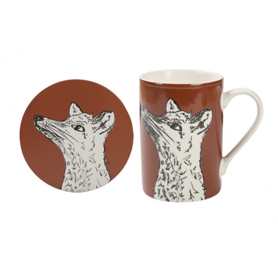 Creative Tops Into the Wild Porcelánový hrnek s liškou Fox 300 ml