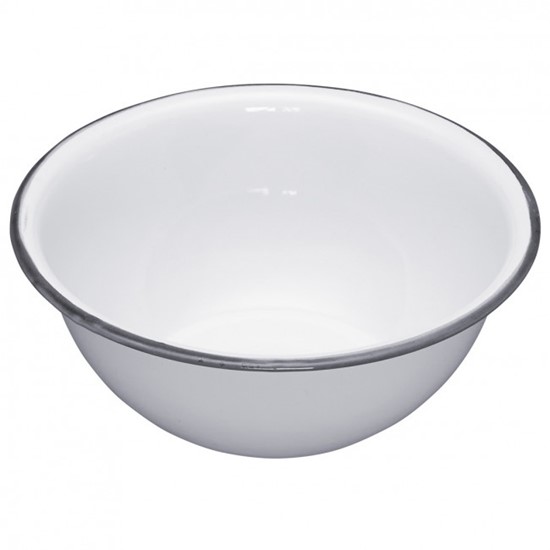Kitchen Craft Living Nostalgia Smaltovaná miska bílá 15 cm