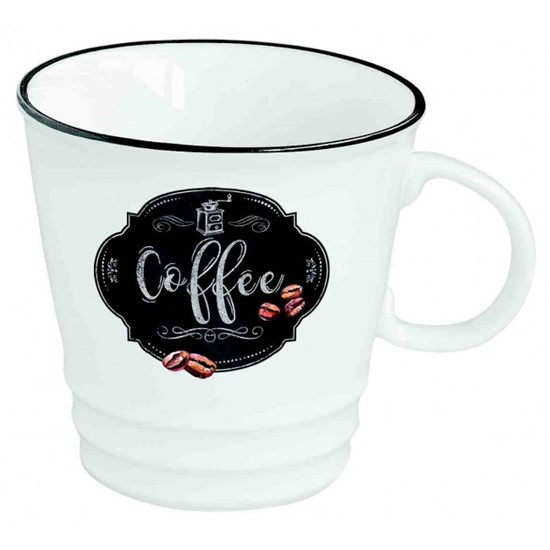 Easy Life Kitchening Kitchen Basic Porcelánový hrnek na kávu 350 ml