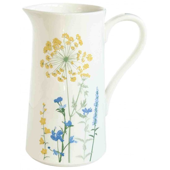 Easy Life Mille Fleurs Porcelánový džbán Yellow 1000 ml