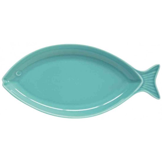 Easy Life Sea Friends Porcelánový servírovací talíř Aquamarine 33 x 16 cm