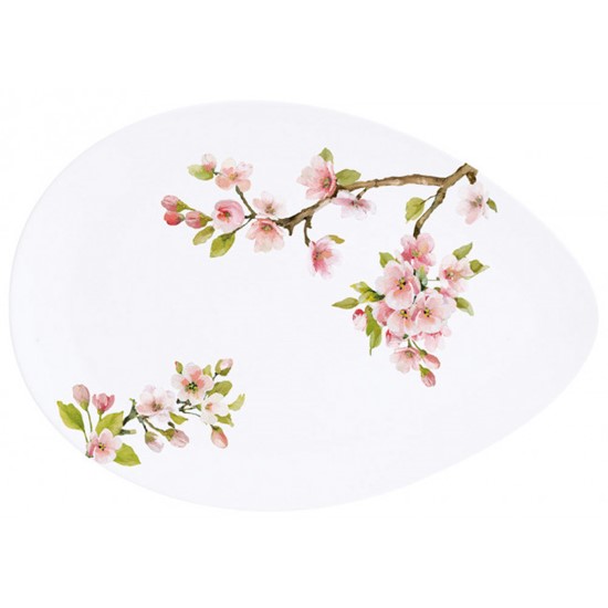 Easy Life Sakura Porcelánový servírovací talíř  24 x 16,5 cm