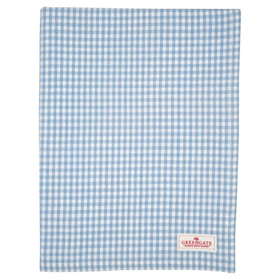 GreenGate Vivi Blue Bavlněný ubrus 130 x 170 cm