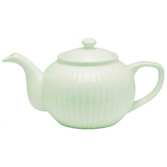 GreenGate Alice Pale Green Porcelánová konev 1000 ml