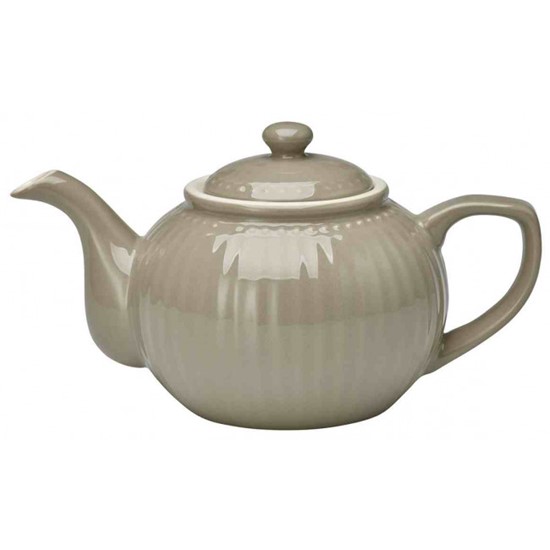 GreenGate Alice Warm Grey Porcelánová konev 1000 ml