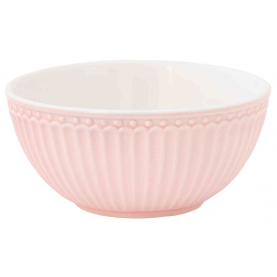 GreenGate Alice Pale Pink Porcelánová miska 14 cm