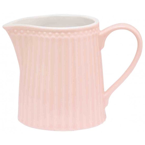 GreenGate Alice Pale Pink Porcelánová mléčenka 250 ml