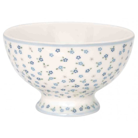 GreenGate Ellise White Porcelánová polévková miska 15 cm