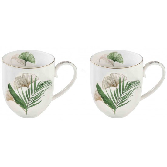 Easy Life Exotique Porcelánové hrnky 2 x 300 ml