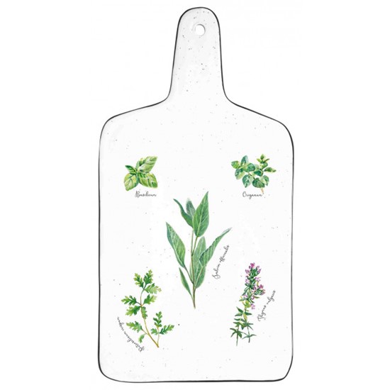 Easy Life Herbarium  Porcelánové prkénko 34,5 x 18 cm