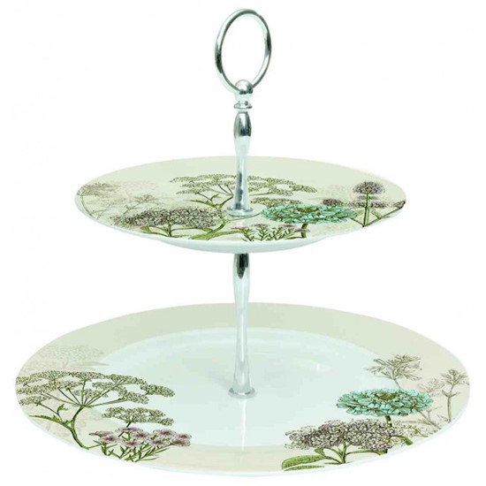 Easy Life Botanica Porcelánový etažér 27 cm