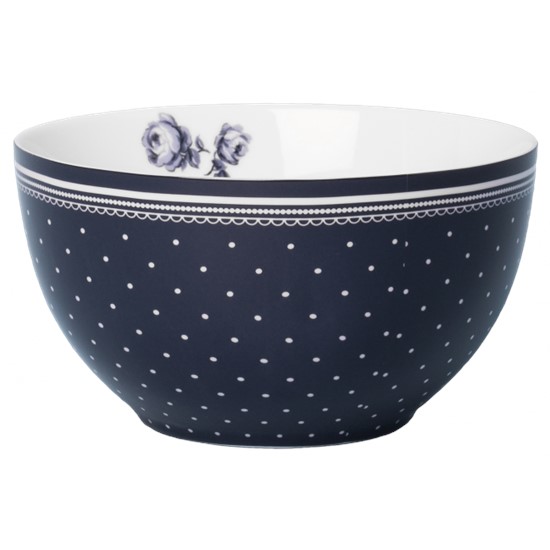 Katie Alice Vintage Indigo Porcelánová miska Spot velká 15 cm