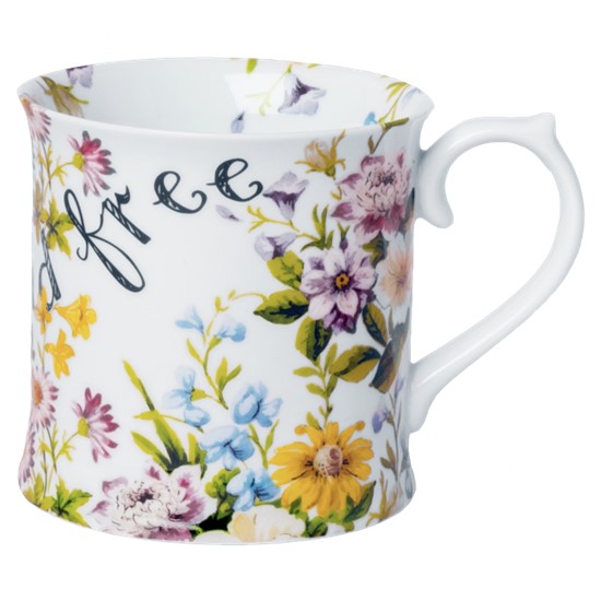 Katie Alice English Garden Porcelánový hrnek Wild And Free 400 ml