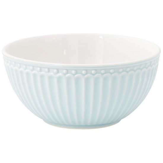 GreenGate Alice Porcelánová miska Pale Blue 14 cm