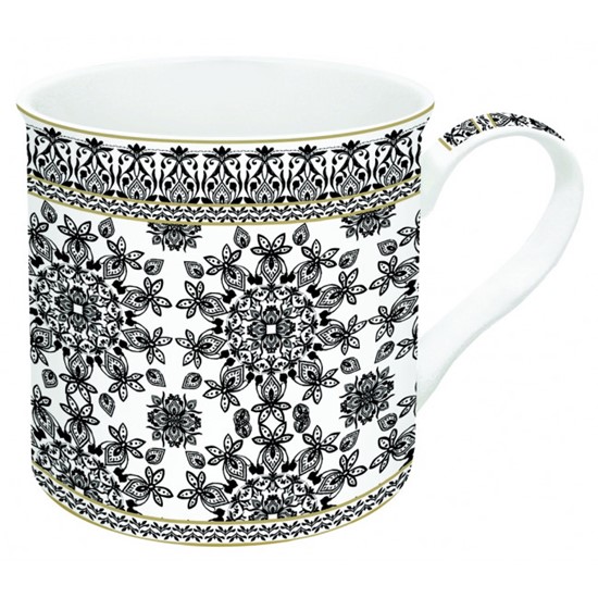 Easy Life Geometric White Porcelánový hrnek 300 ml