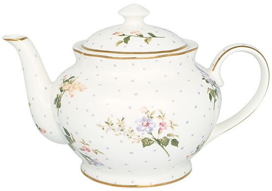 GreenGate Asta Porcelánová konev White 1000 ml