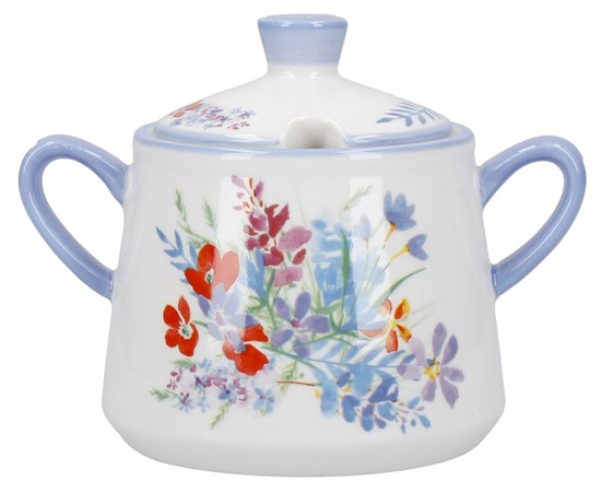 Kitchen Craft Viscri Meadow Porcelánová cukřenka 220 ml