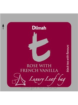 Dilmah T-series Černý čaj s růží a francouzskou vanilkou 2 g