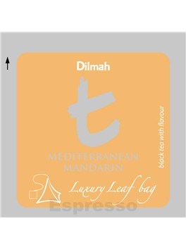 Dilmah T-series Mediterrenean Mandarin Černý čaj se středomořskou mandarinkou 50 x 2 g
