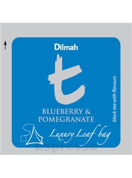 Dilmah T-series Blueberry & Pomegranate Černý čaj borůvka a granátové jablko 50 x 2 g