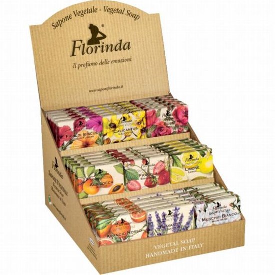 La Dispensa Florinda Italská přírodní mýdla 9 x 50 g