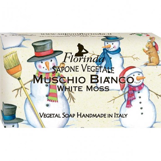 La Dispensa Florinda Muschio Bianco Italské přírodní mýdlo 100 g
