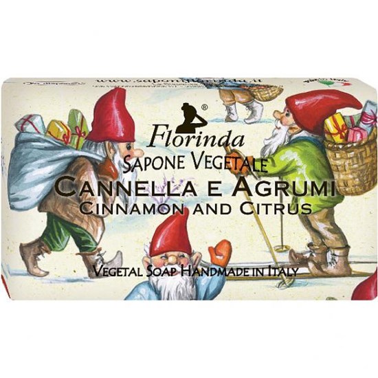 La Dispensa Florinda Cannella E Agrumi Italské přírodní mýdlo Skořice a citrusy 100 g