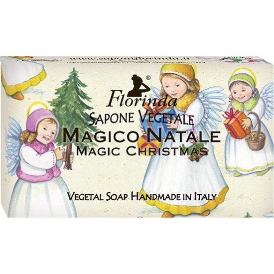 La Dispensa Florinda Magico Natale Italské přírodní mýdlo Kouzelné Vánoce 100 g