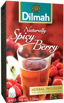 Dilmah Ovocný čaj Naturally Spicy Berry Alu 20 x 1,5 g