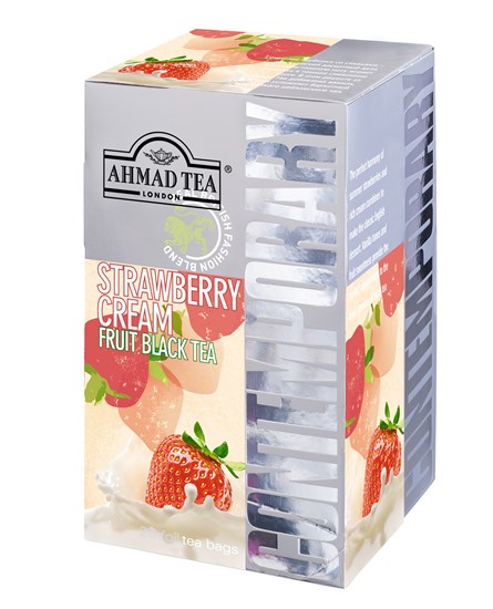 Ahmad Tea Contemporary Strawberry Cream 20 x 1,8 g